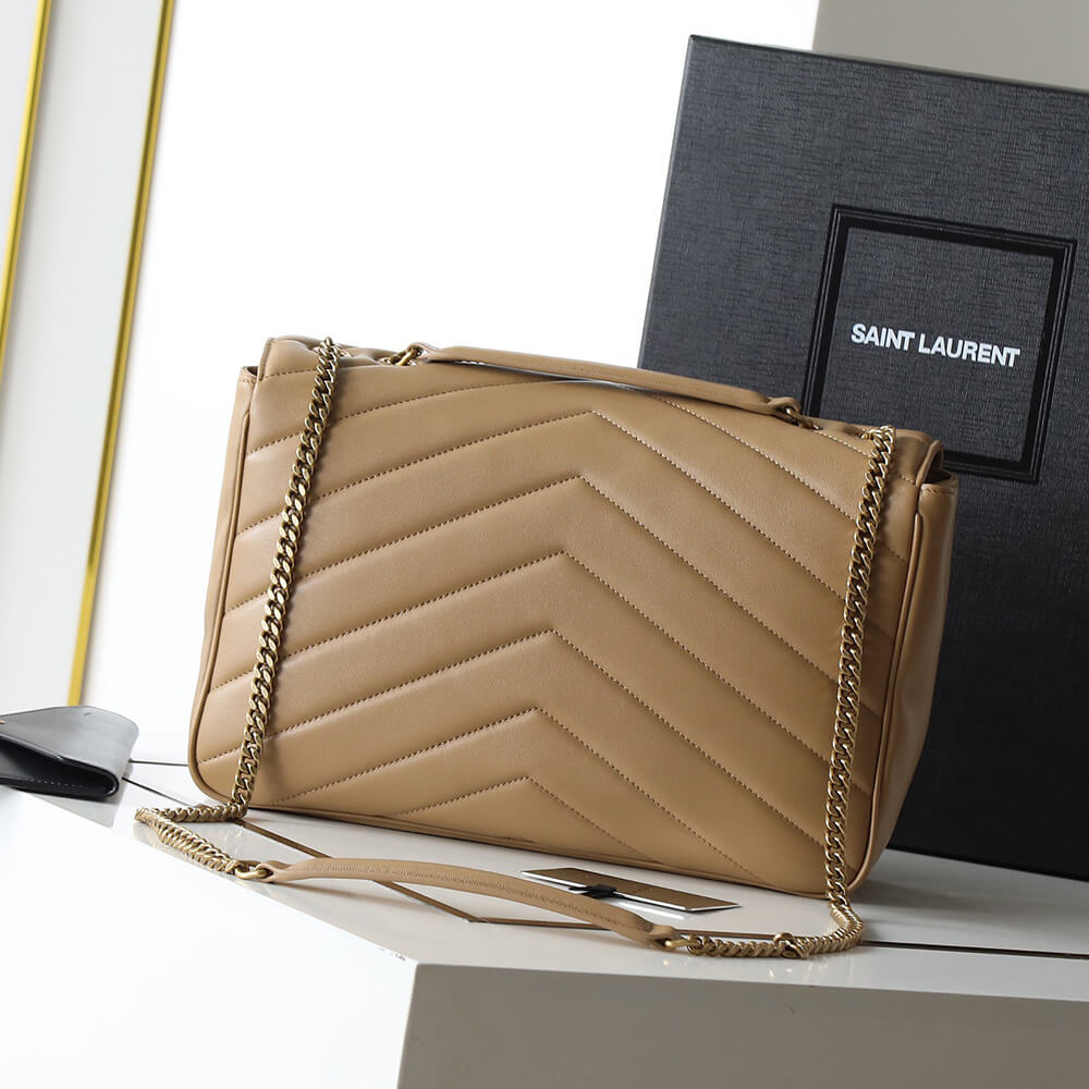 YSL LOULOU large in MATELASSE lambskin(HIGH-END GRADE)