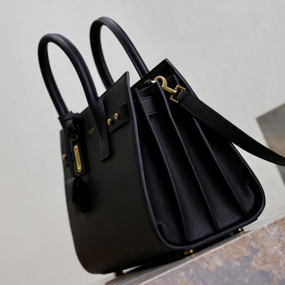 YSL SAC DE JOUR IN SUPPLE GRAINED LEATHER   SMALL(HIGH-END GRADE)