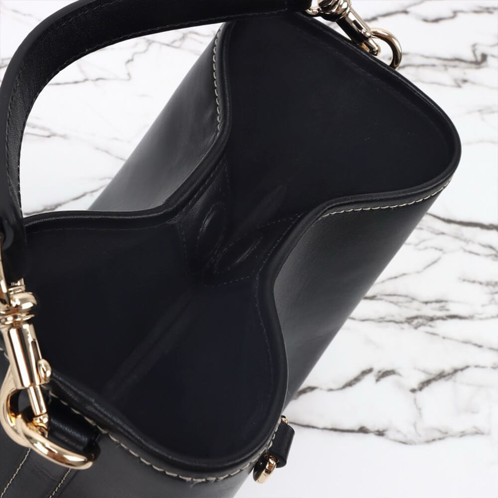 GG Emblem mini bucket bag