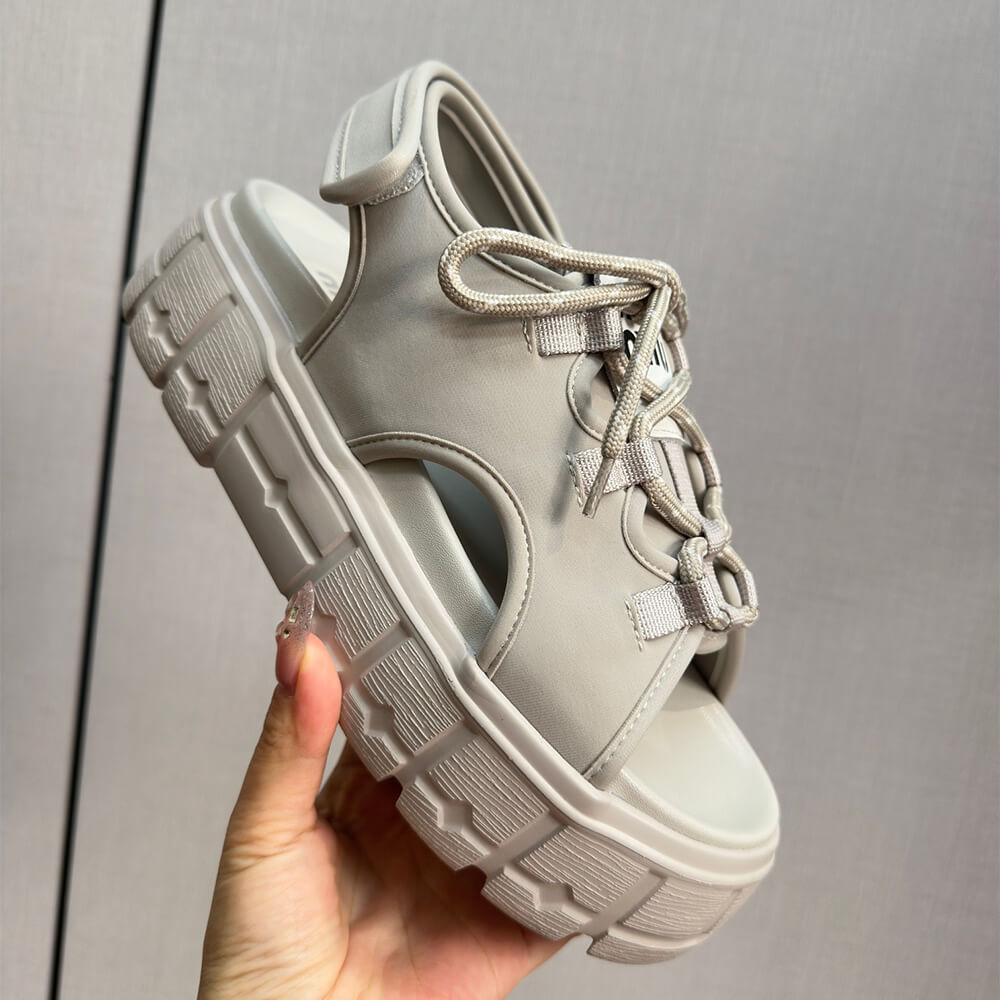 MiuMiu Chunky neoprene sandals