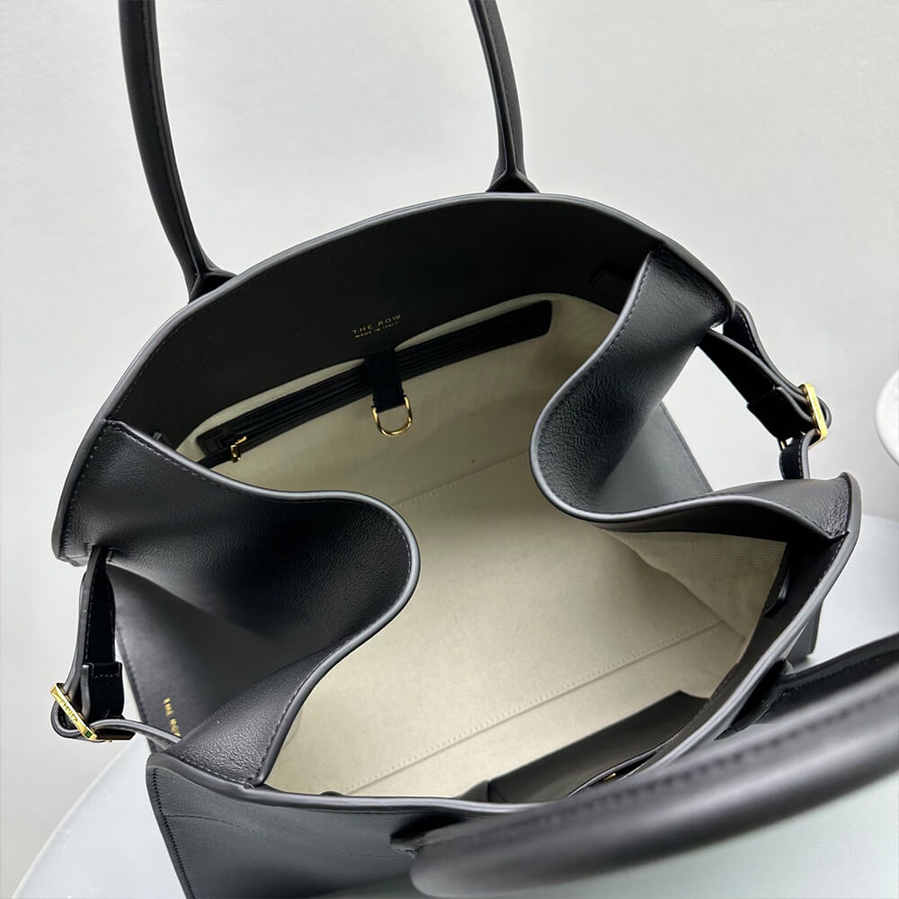 THE ROW  Soft Margaux 15 leather bag(High-end Grade)