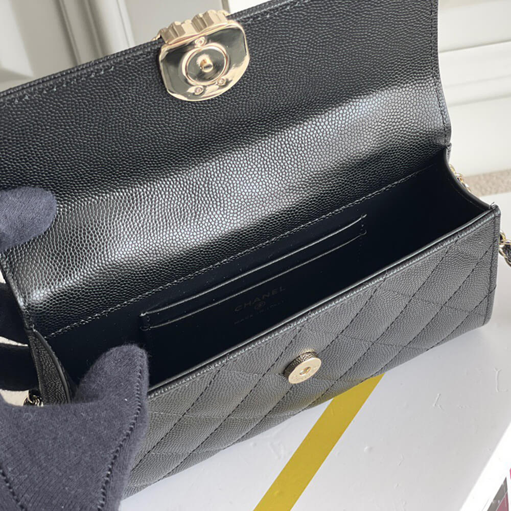 Chanel Flap Phone Holder with Chain(HIGH-END GRADE)