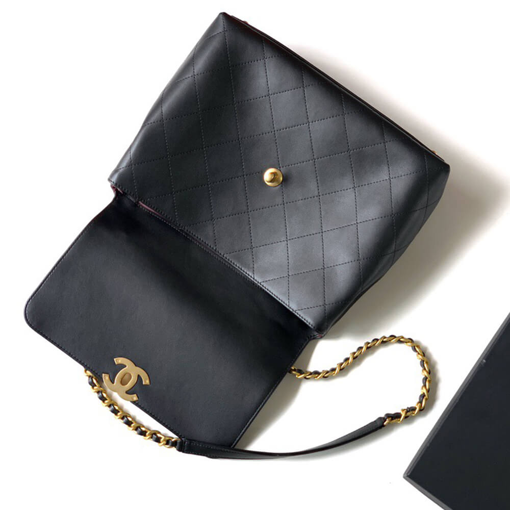 Chanel Maxi Flap Bag With Top Handle(HIGH-END GRADE)