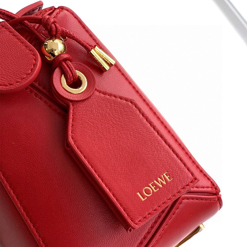 Loewe Small Featherlight Puzzle bag in nappa lambskin(HIGH-END GRADE)