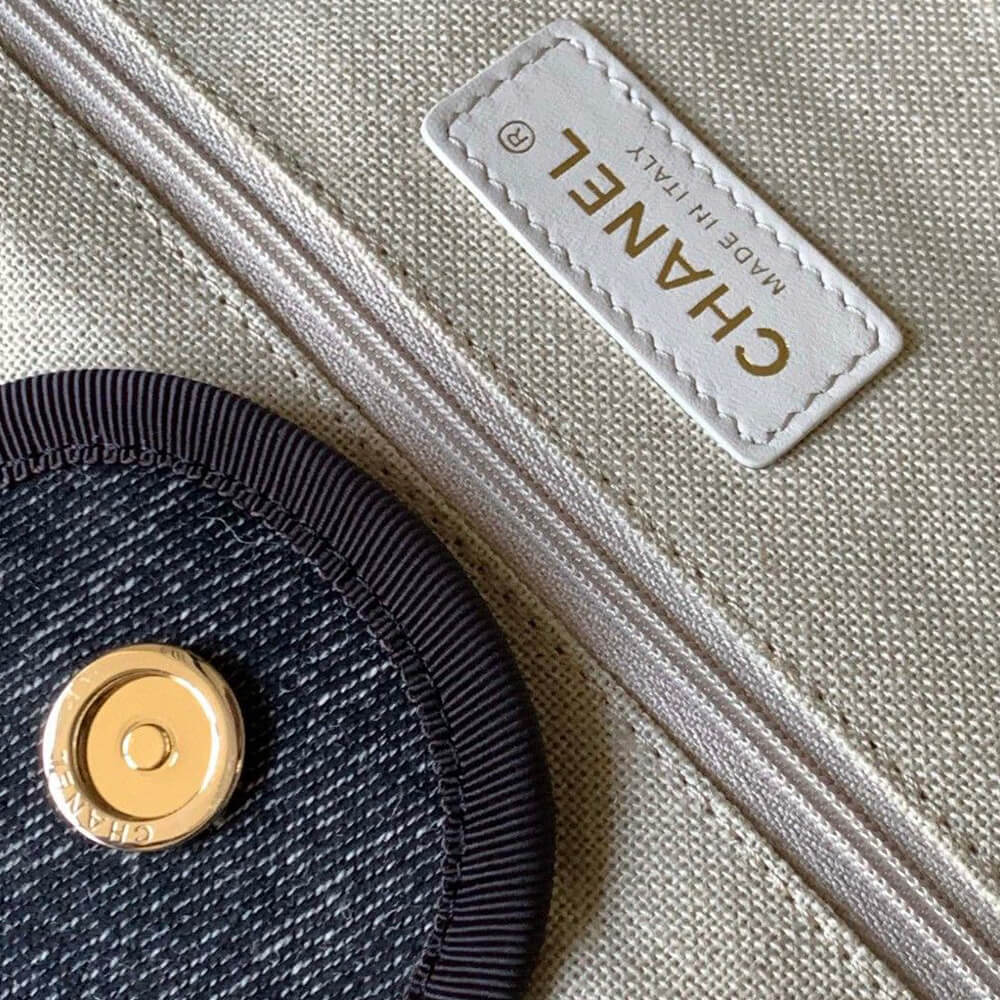 CHANEL LARGE DEAUVILLE TOTE(HIGH-END GRADE)