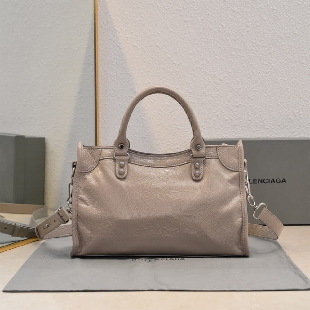 Balenciaga Women s Le City Bag Small(HIGH-END GRADE)