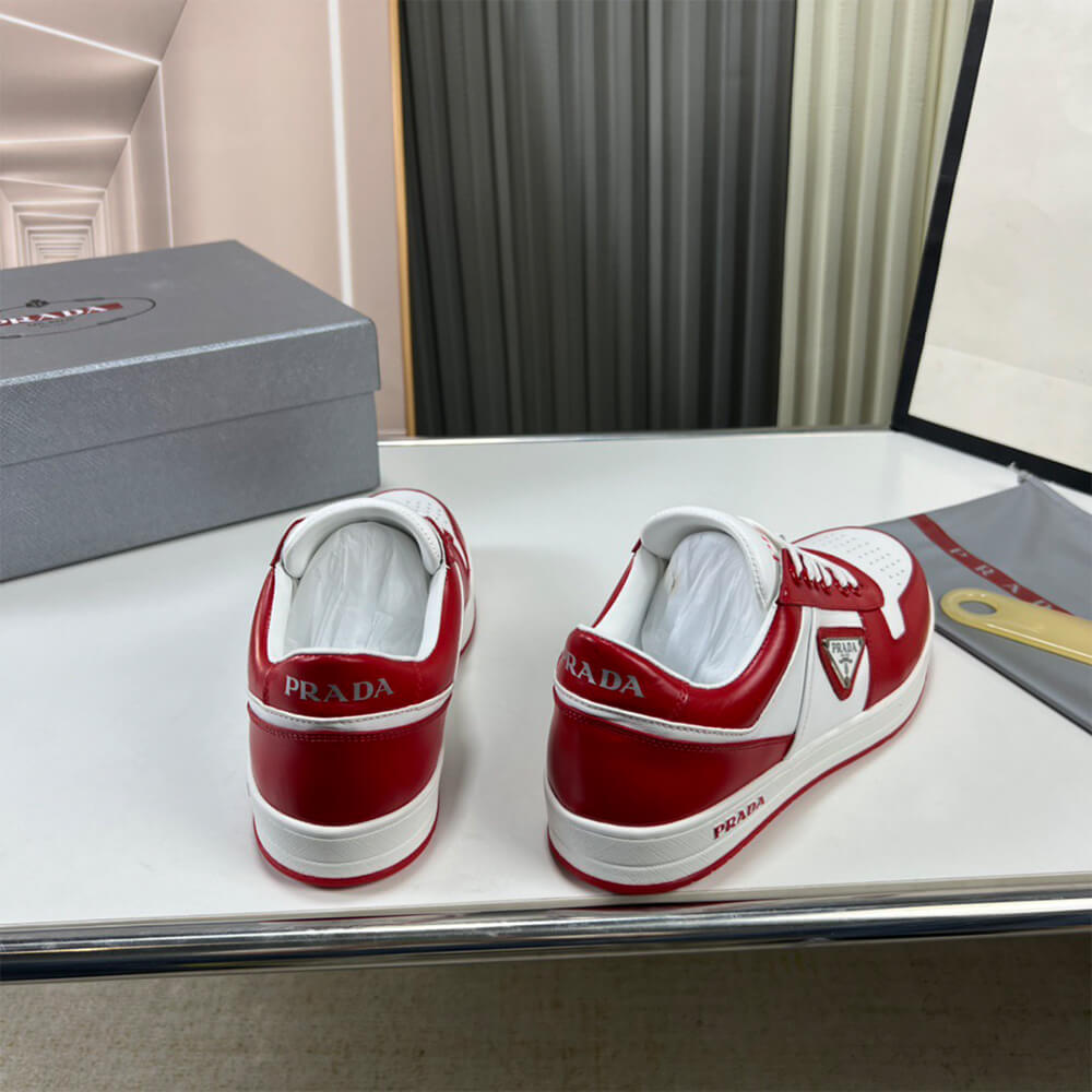 Prada Downtown nappa leather sneakers