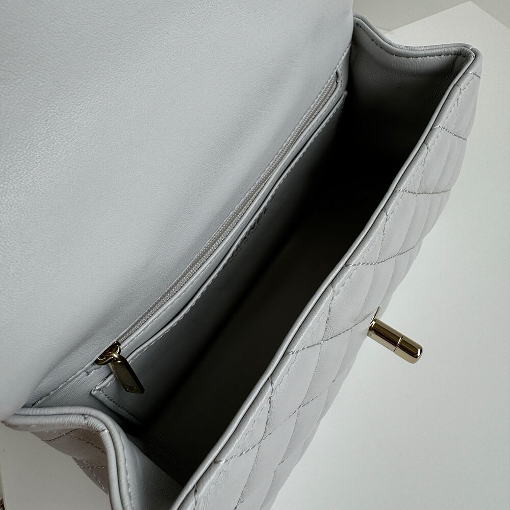 CHANEL Mini Classic Handbag With Top Handle