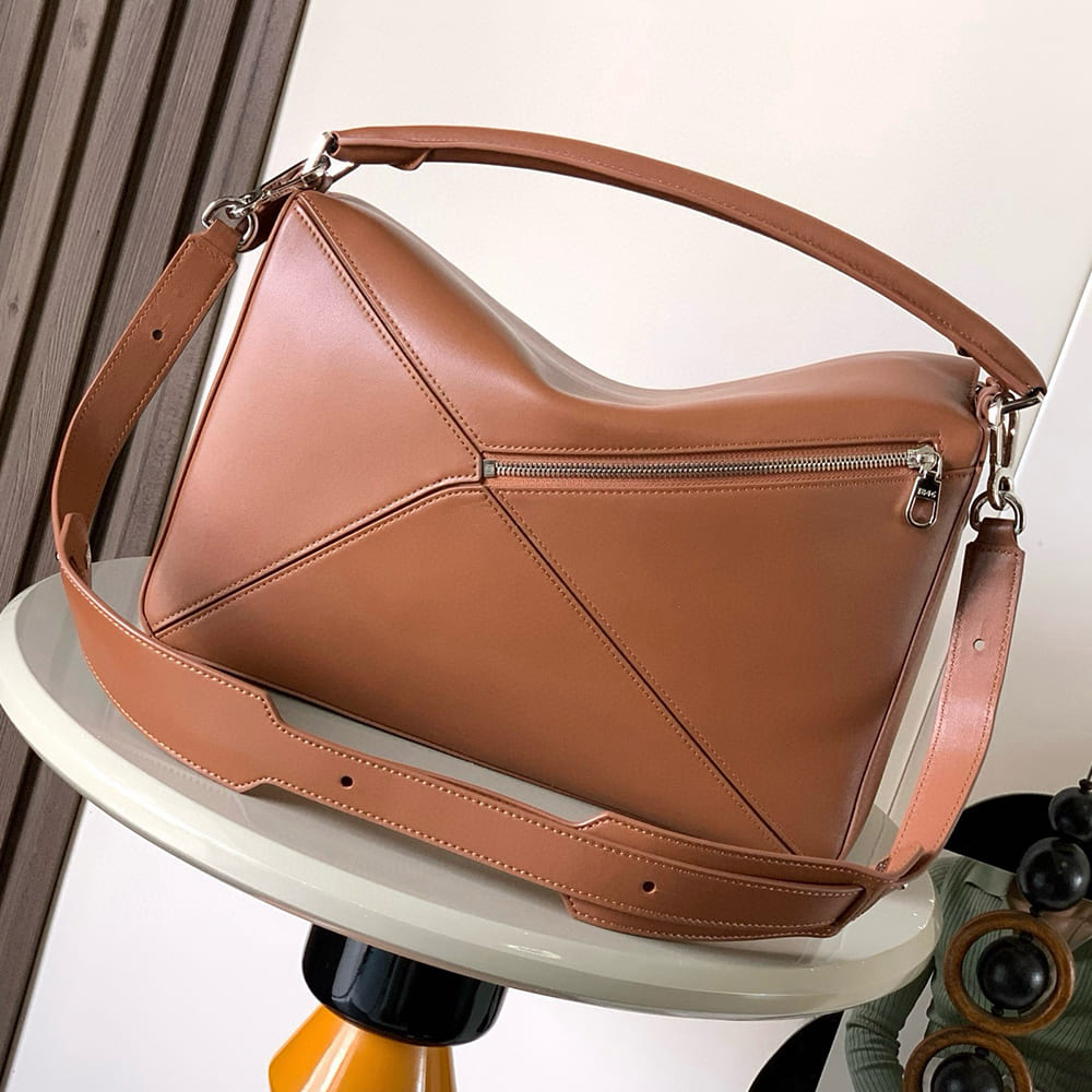 Loewe Large Featherlight Puzzle bag in nappa lambskin(HIGH-END GRADE)